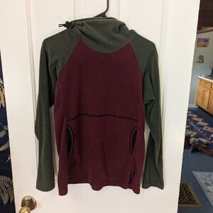 Melanzana microgrid hoodie